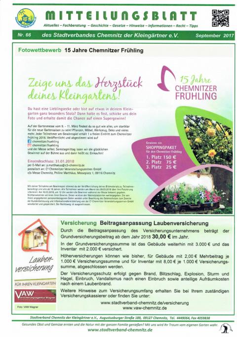 Mitteilungsblatt September 2017