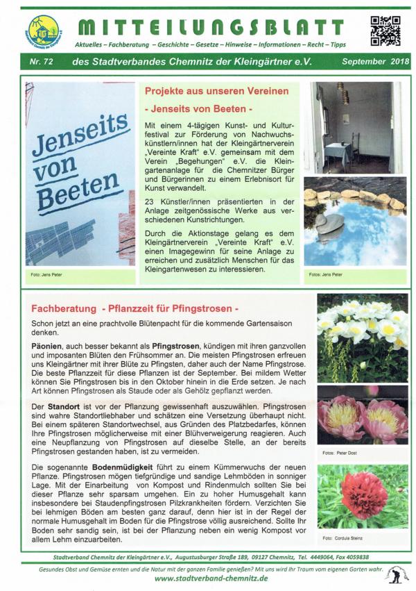 Mitteilungsblatt September 2018